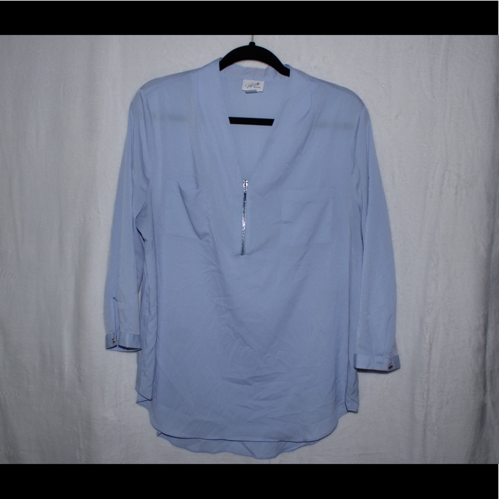 Half-zip Blouse